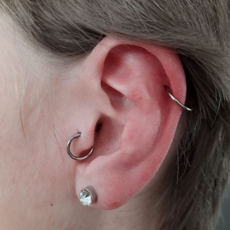Tragus - Ohrläppchen - Helix