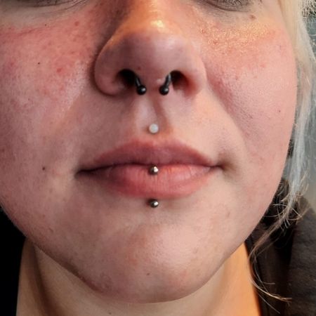 Septum - Medusa - Vertical Labret